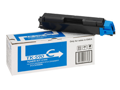 Kyocera Toner TK-590C Cyan 5K 1T02KVCNL0 1