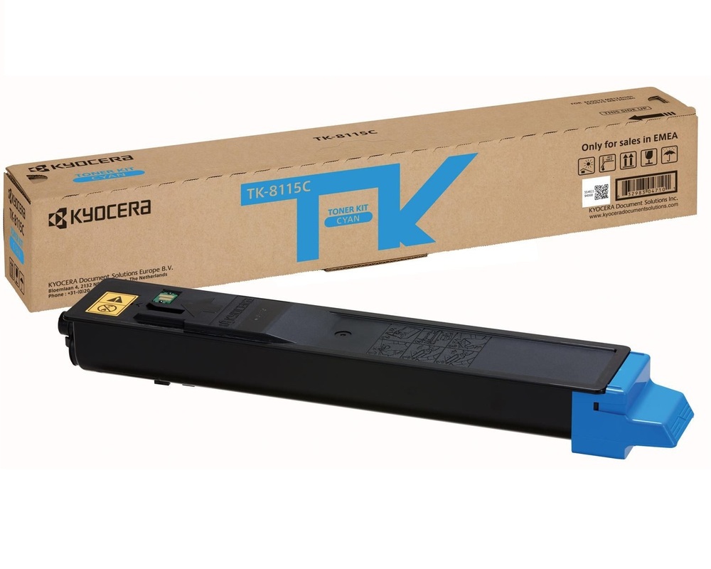 Kyocera Toner TK-8115C Cyan 6K 1T02P3CNL0 1