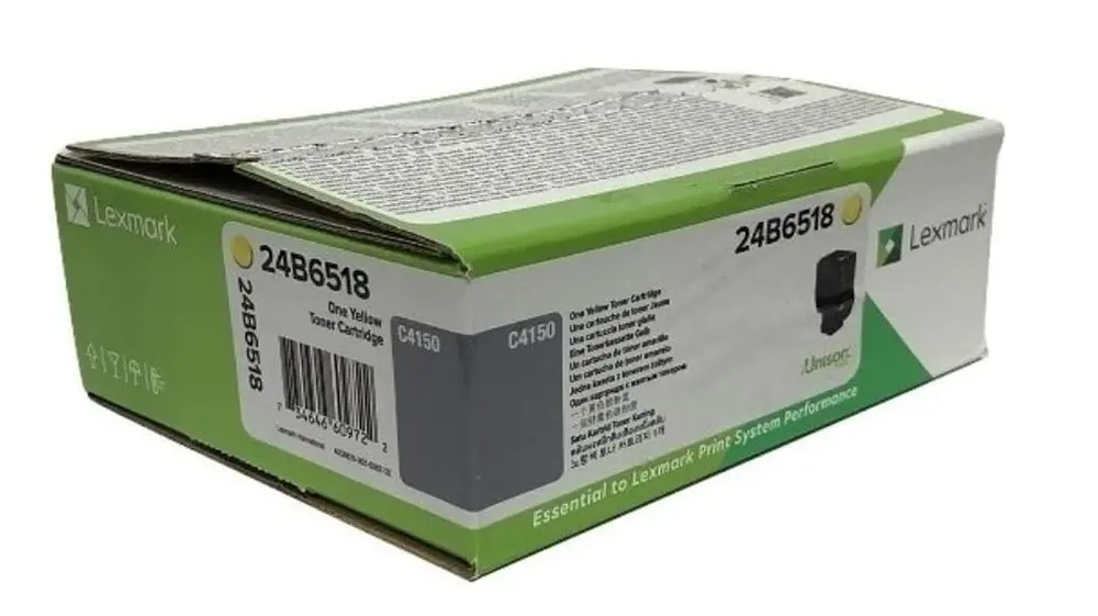 Lexmark Toner 24B6518 Yellow 10K 1