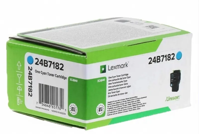 Lexmark Toner 24B7182 Cyan 6K 1