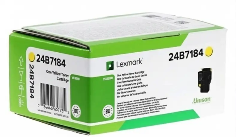 Lexmark Toner 24B7184 Yellow 6K 1