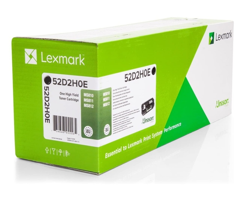 Lexmark Toner 52D2H0E Black 25K 1