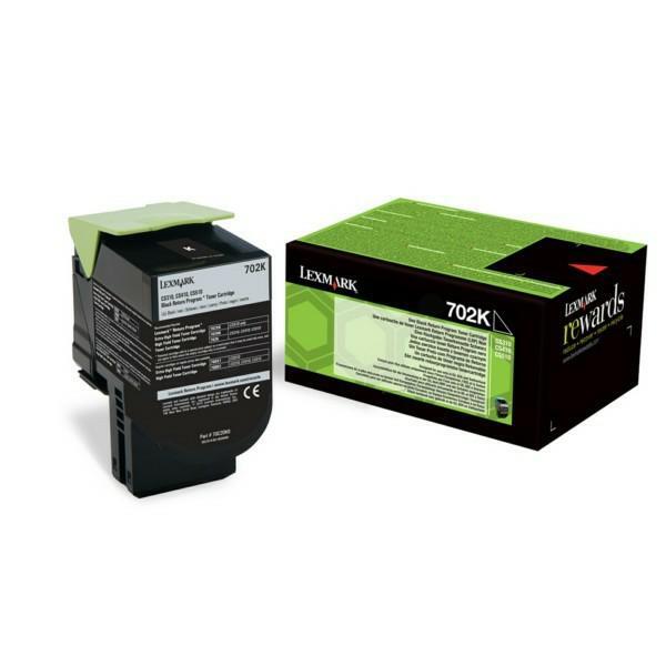 Lexmark Toner 70C20K0 Black 1K 1