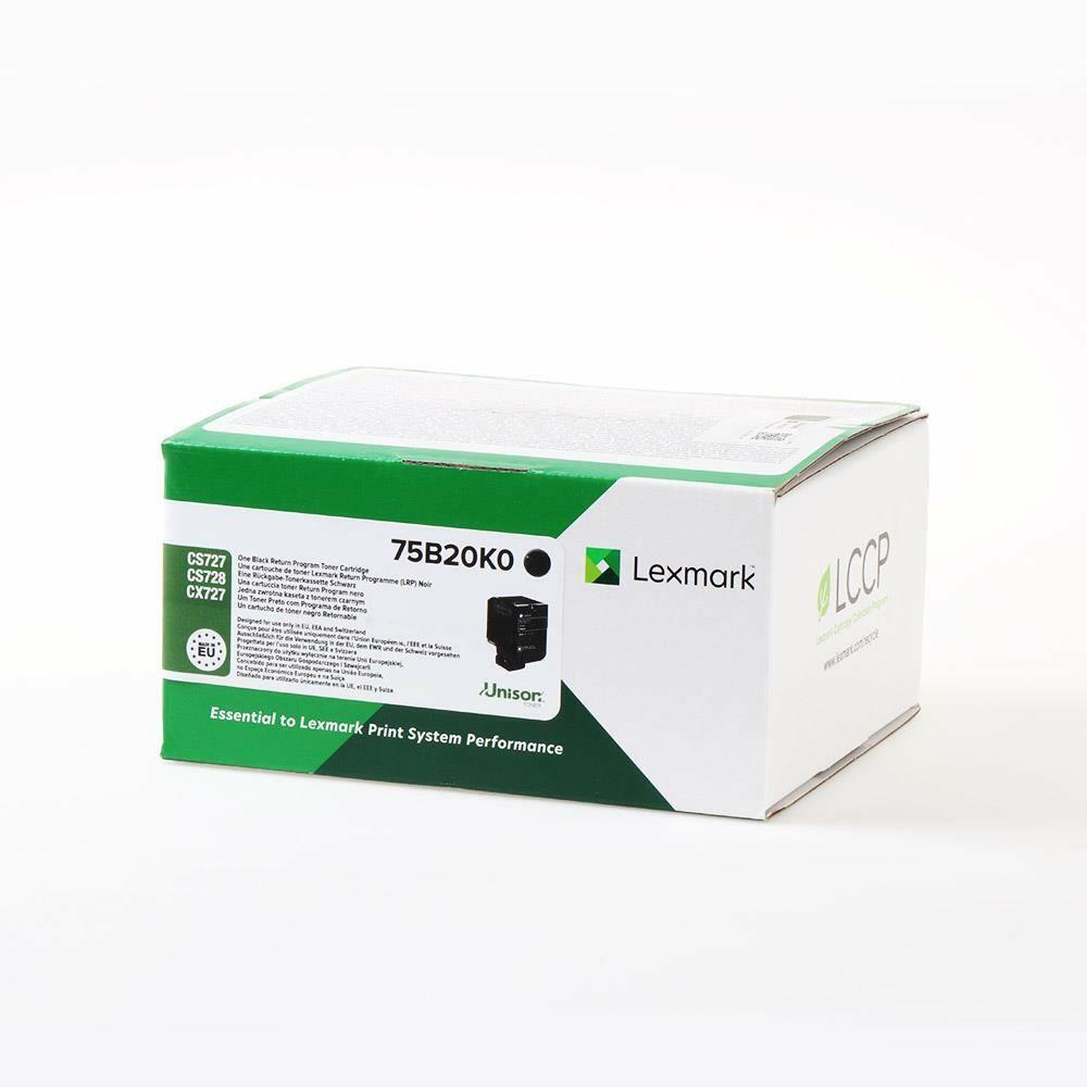Lexmark Toner 75B20K0 Black 13K 1