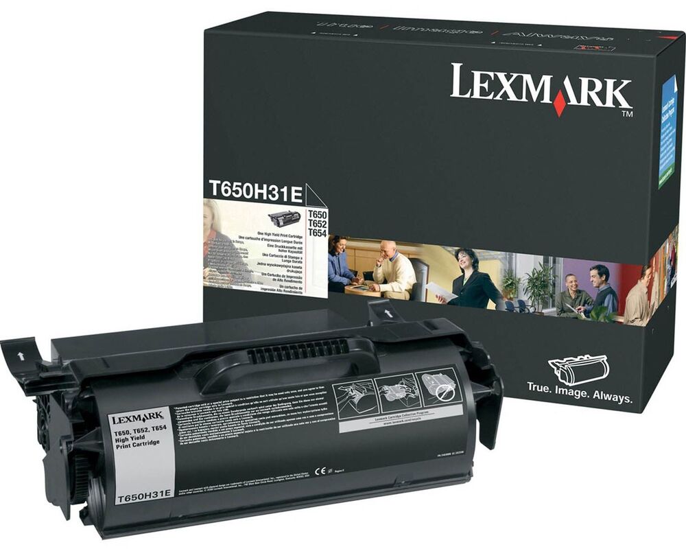 Lexmark Toner T650 T650H31E Black 25K 1