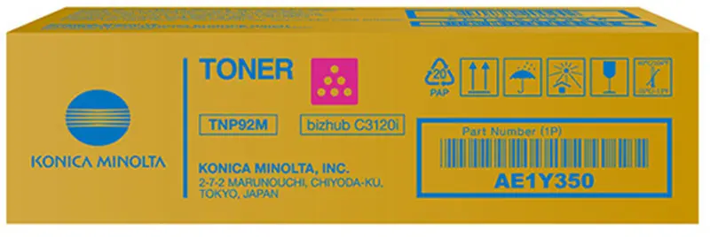 Minolta Toner TNP-92M AE1Y350 Mag. 4K 1
