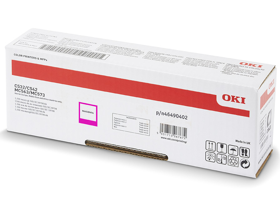 OKI Toner C532/MC573 Magenta 1