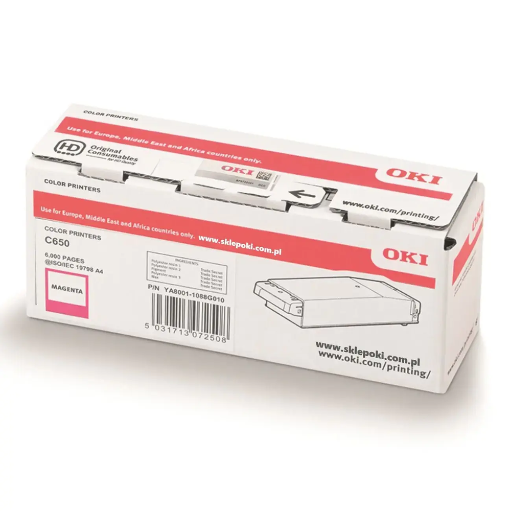 OKI Toner C650 Magenta 1