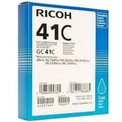 Ricoh Gel cart GC-41C HC 405762 Cyan 1