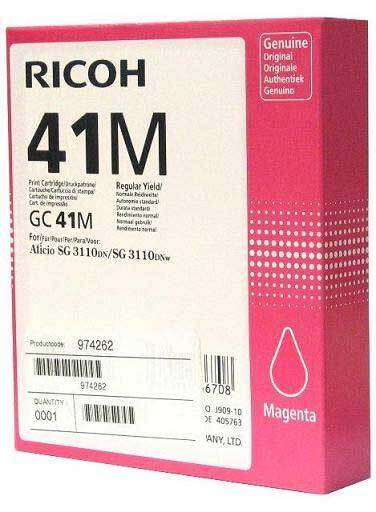 Ricoh Gel cart GC-41M HC 405763 Magenta 1