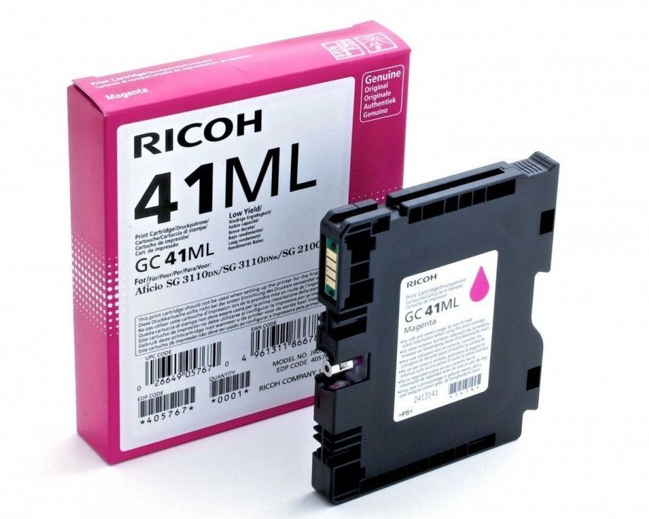 Ricoh Gel cart GC-41ML 405767 Magenta 1