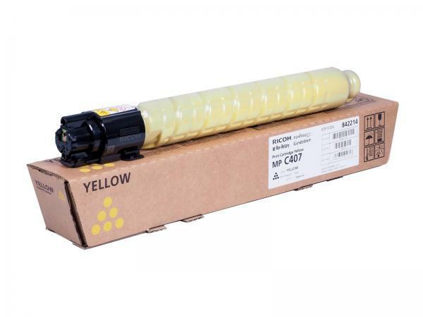 Ricoh Toner MPC407 Yellow 842214  8K 1