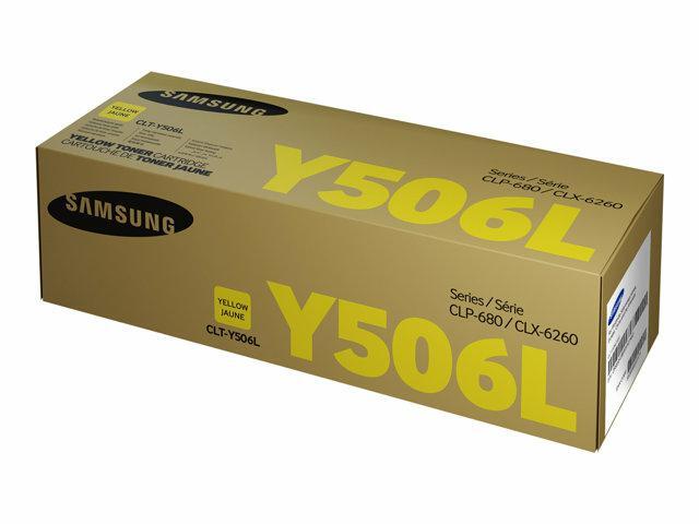 Samsung Toner CLT-Y506L / SU515A YELLOW 3.5K CLP-680ND/680DW/CLX-6260 Series 1