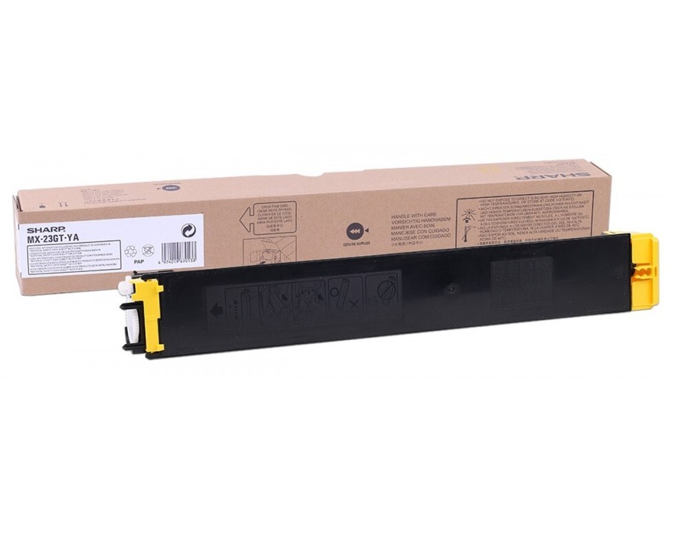 Sharp Toner MX-23GTYA Yellow 10K 1