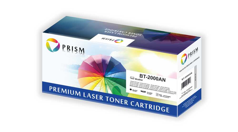 PRISM Brother Toner TN-2000 / TN-2005 2,5k 100% new 1