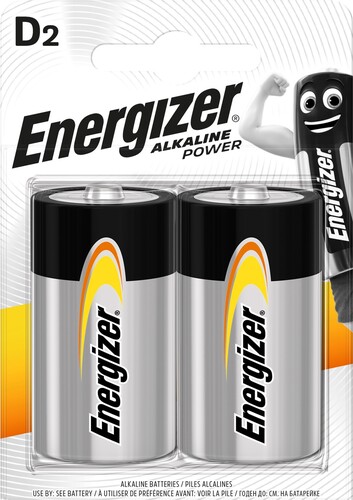 Baterry Energizer LR20 D BASE BLISTER*2 1