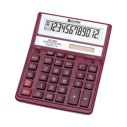 Eleven Calculator SDC888XRD 1