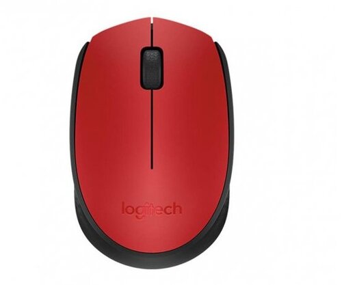 Logitech Mouse M171 czerwona 1