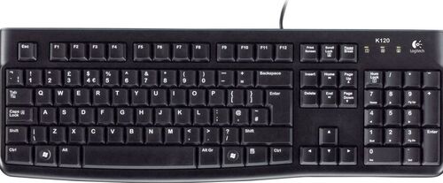 Logitech KeyboardK120 Black US OEM 1