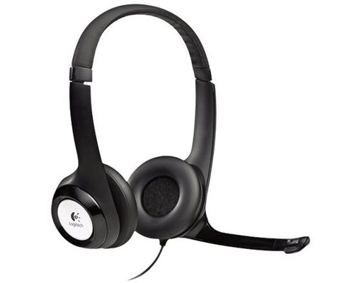 Logitech Headphones with mikrofonem H390 1