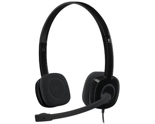 Logitech Headphones with mikrofonem H151 1