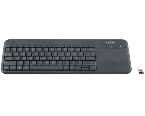Logitech KeyboardK400 Plus Black bezwired 1