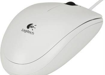 Logitech Mouse B100 optyczna White. OEM 1