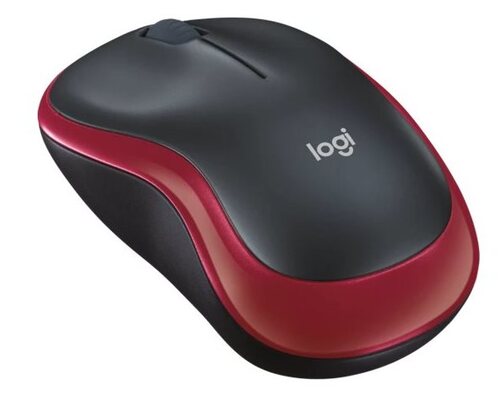 Logitech Mouse M185 red WER 1