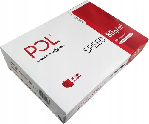 Copy paper A4 Polspeed 80g 500ark 1