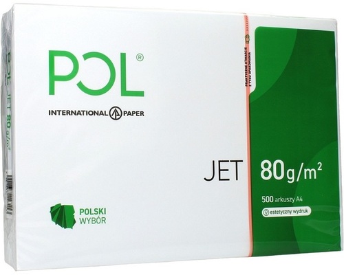 Copy paper A4 Poljet 80g 500ark 1