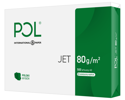 Copy paper A3 Poljet 80g 500ark 1