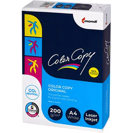 Copy paper A4 Color Copy 200g 250ark 1