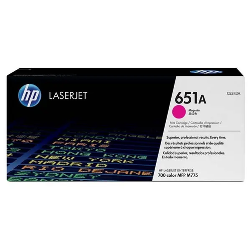 HP Toner nr 651A CE343A Magenta 16K 1