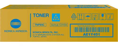 Minolta Toner TNP-93C AE1Y451 Cyan 4K 1