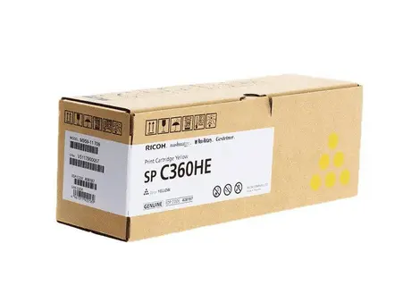 Ricoh Toner SPC360 408187 Yellow 5K 1