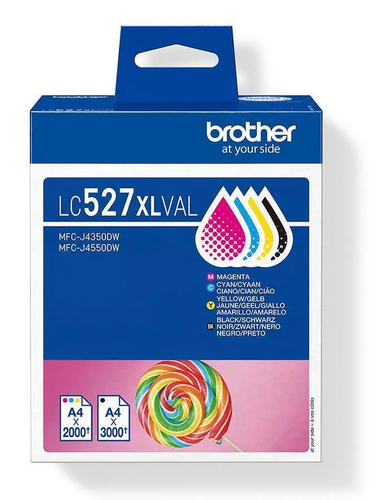 Brother Tusz LC527XLVAL CMY-1K /BK-3,5K 1