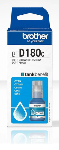 Brother Tusz BTD180C Cyan 48,8 ml 1