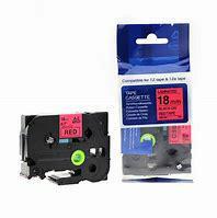 Brother Tape TZE-441 18mm BLACK ON RED 1