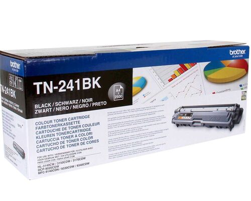 Brother Toner TN-241BK Black 2.5K 1