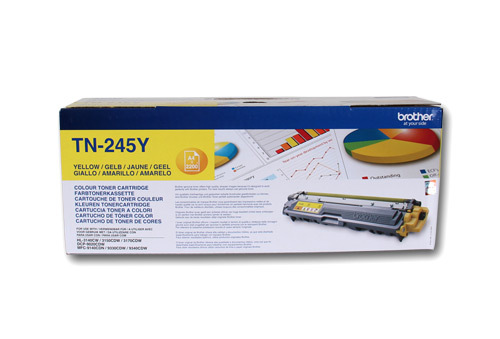 Brother Toner TN-245Y Yellow 2.2K 1