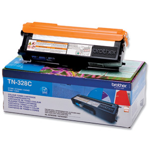 Brother Toner TN-328 Cyan 6K 1
