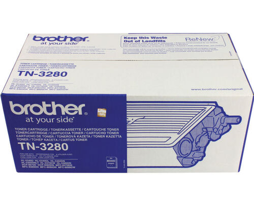 Brother Toner TN-3280 Black 8K 1