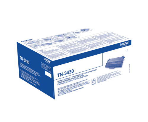 Brother Toner TN-3430 Black 3K 1