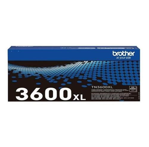 Brother Toner TN-3600XL Black 6K 1