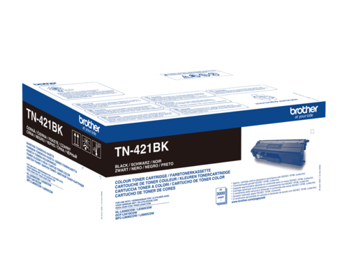 Brother Toner TN-421BK Black 3K 1