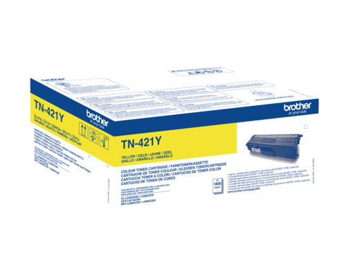 Brother Toner TN-421Y Yellow 1.8K 1