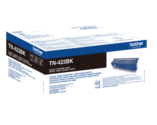Brother Toner TN-423BK Black 6.5K 1