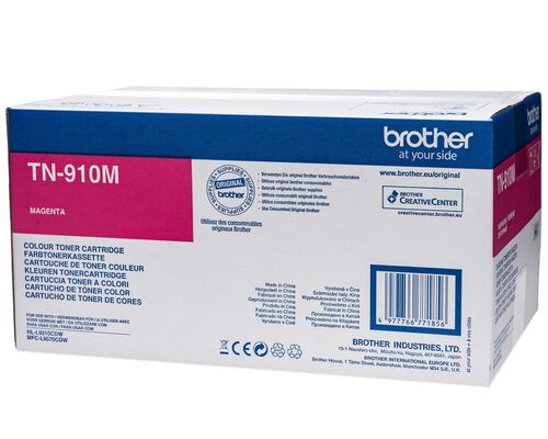 Brother Toner TN-910M Magenta 9K 1
