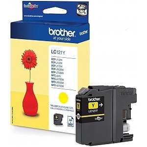 Brother Ink cartridge LC121Y Yellow 1