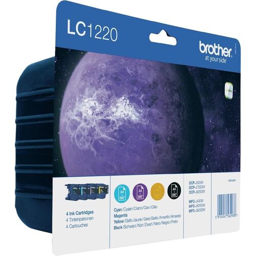 Brother Ink cartridge LC1220 CMYK 4pack 1